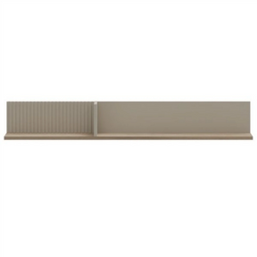 Polita PAL DOMINICO, PAL laminat, stejar silverjack, 135×19×19.5 cm