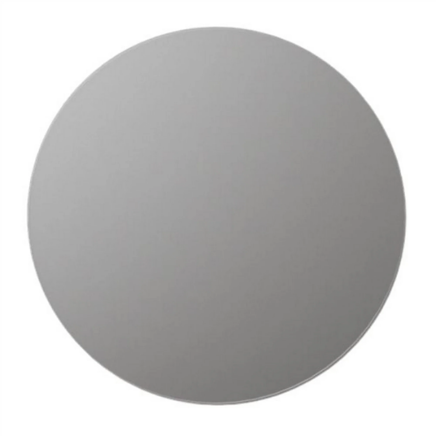 Oglinda rotunda perete DOMINICA, PAL laminat, stejar silverjack, 80×2×80 cm