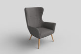 Scaune fotolii birou Cotto, gri inchis, 73X76X99X43 CM