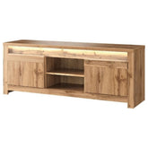 Comoda TV CLOVER, stejar wotan, PAL laminat, 153x40x58 cm