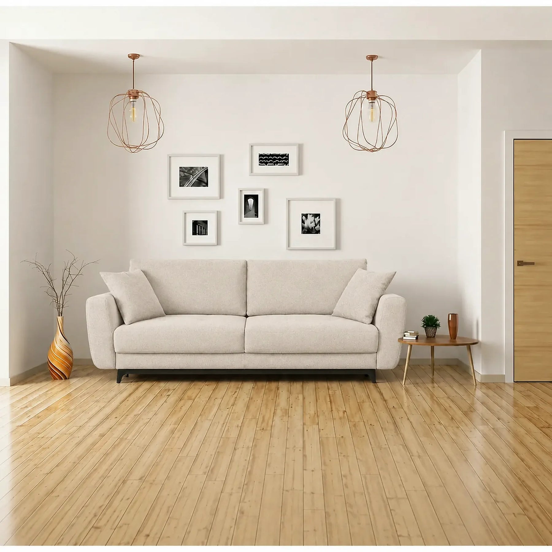 Canapea extensibila KARISA, stofa catifelata turcoaz - Element 15, cu lada depozitare, 241x113x91 cm