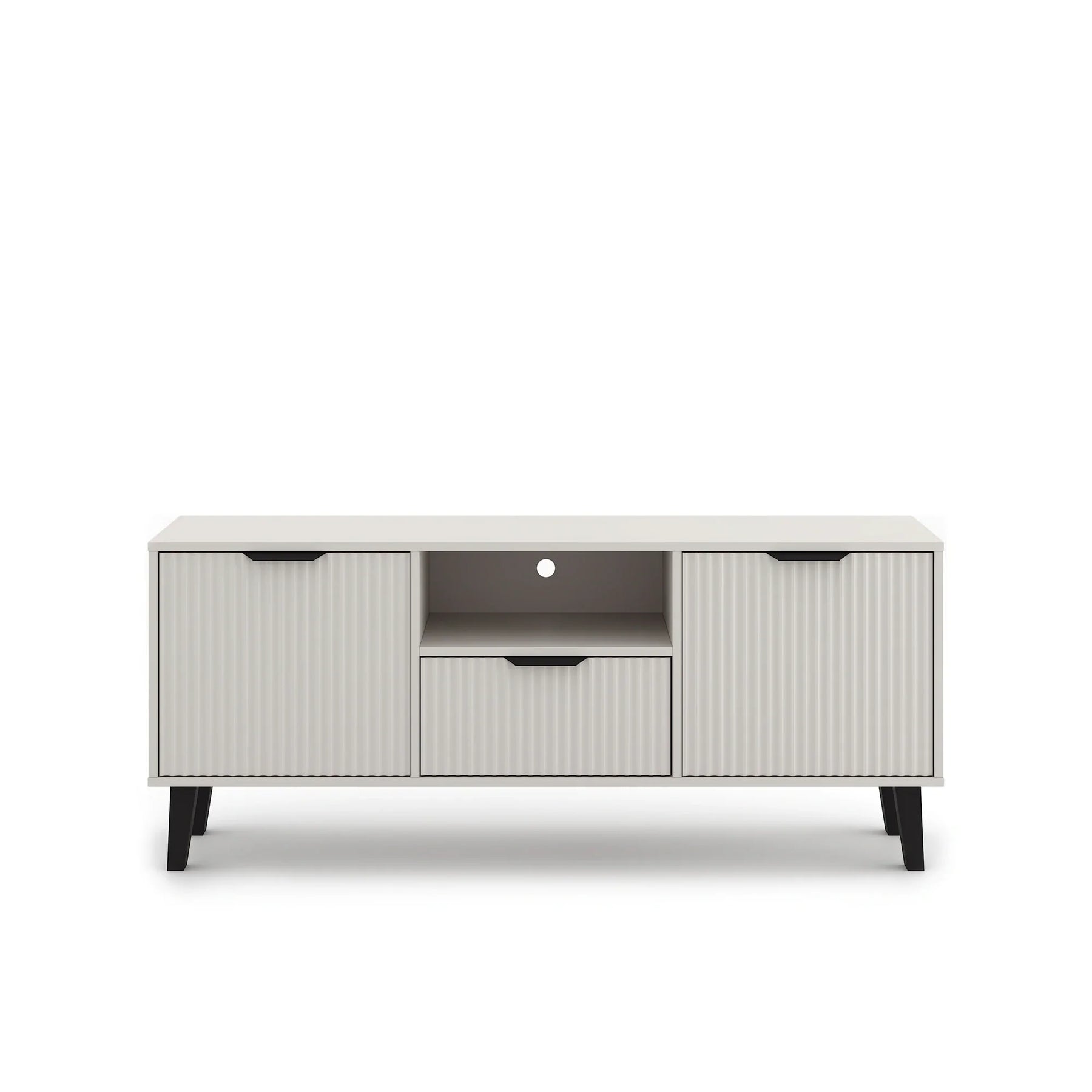 Comoda tv eleganta BORG, casmir, PAL laminat, 140x39x58 cm