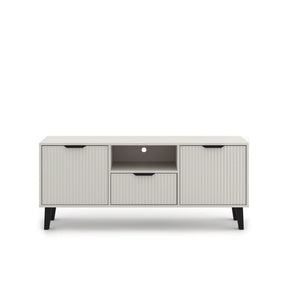 Comoda tv eleganta BORG, casmir, PAL laminat, 140x39x58 cm