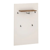 Cuier de perete hol EVO, casmir/stejar, PAL laminat, 80x25x120 cm