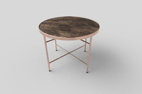 Masa sticla 60 cm Isabelle, Ø60XH45 CM