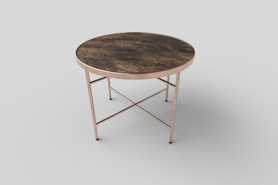 Masa sticla 60 cm Isabelle, Ø60XH45 CM