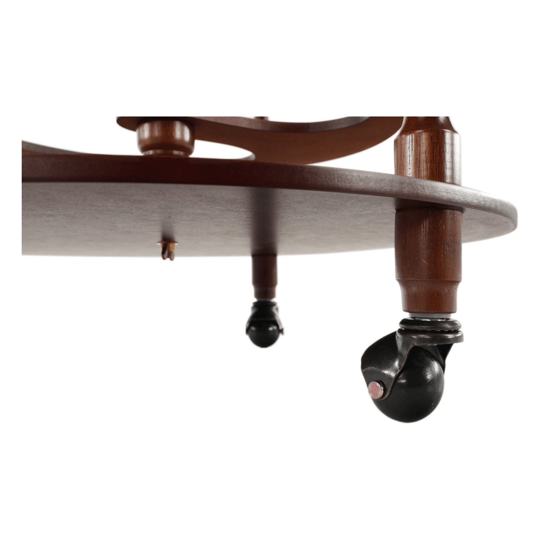 Carucior de servire GLOBUS 2-324, nuc, 50x94 cm