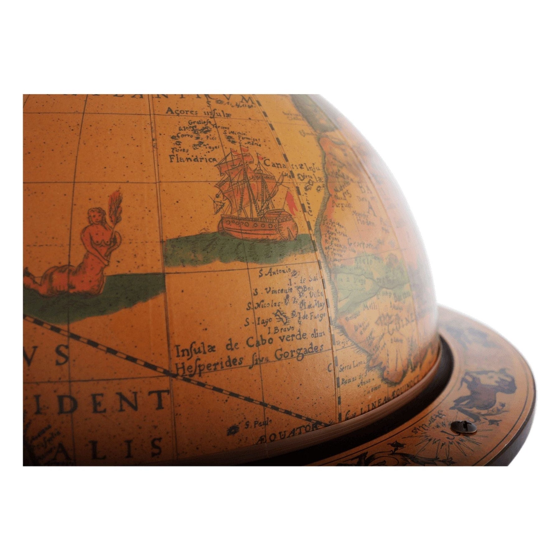 Carucior de servire GLOBUS 2-324, nuc, 50x94 cm