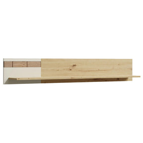 Polita KEKS K6a, stejar/casmir, PAL laminat, 160x20x26 cm