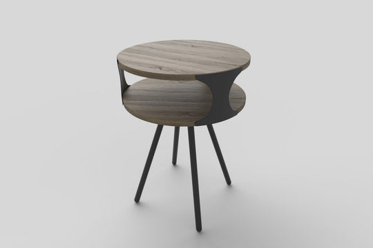 Masuta rotunda de cafea Kirby, Ø45XH60 CM