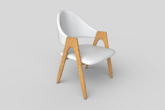 Scaune living stejar K247, 51X57X80 CM