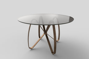 Masa picioare aurii Lungo, Ø120XH76 CM