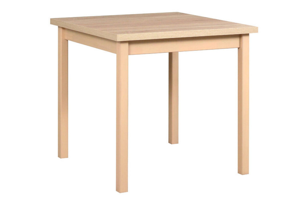Masa MAX 9, stejar sonoma, PAL/lemn de fag, 80x80x78 cm
