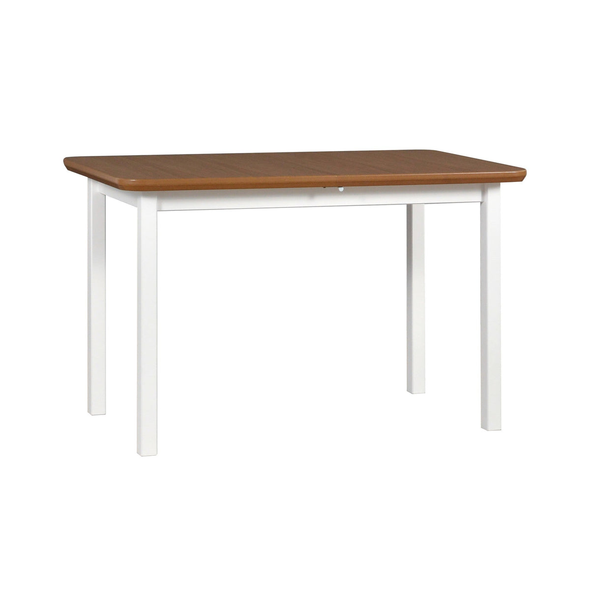 Masa extensibila MAX 4, alb/stejar, lemn de fag/PAL, 120/150x70x76 cm