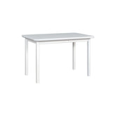 Masa extensibila MAX 4, alb, PAL/lemn de fag, 120/150x70x76 cm