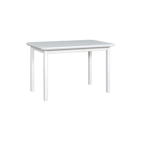 Masa extensibila MAX 4, alb, PAL/lemn de fag, 120/150x70x76 cm
