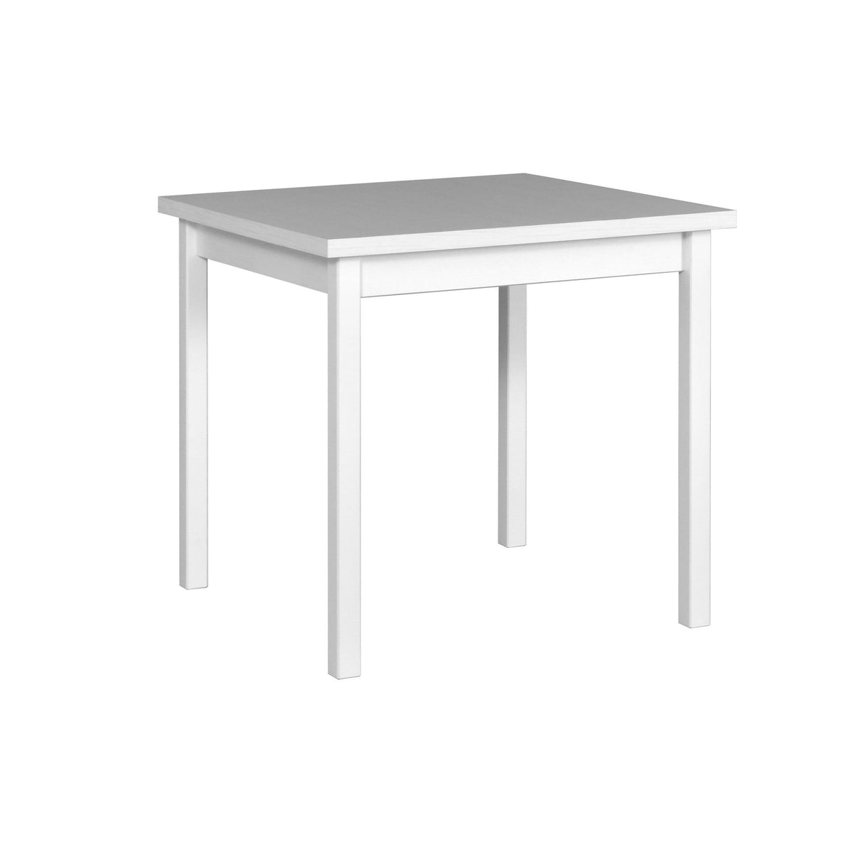 Masa MAX 9, alb, PAL/lemn de fag, 80x80x78 cm