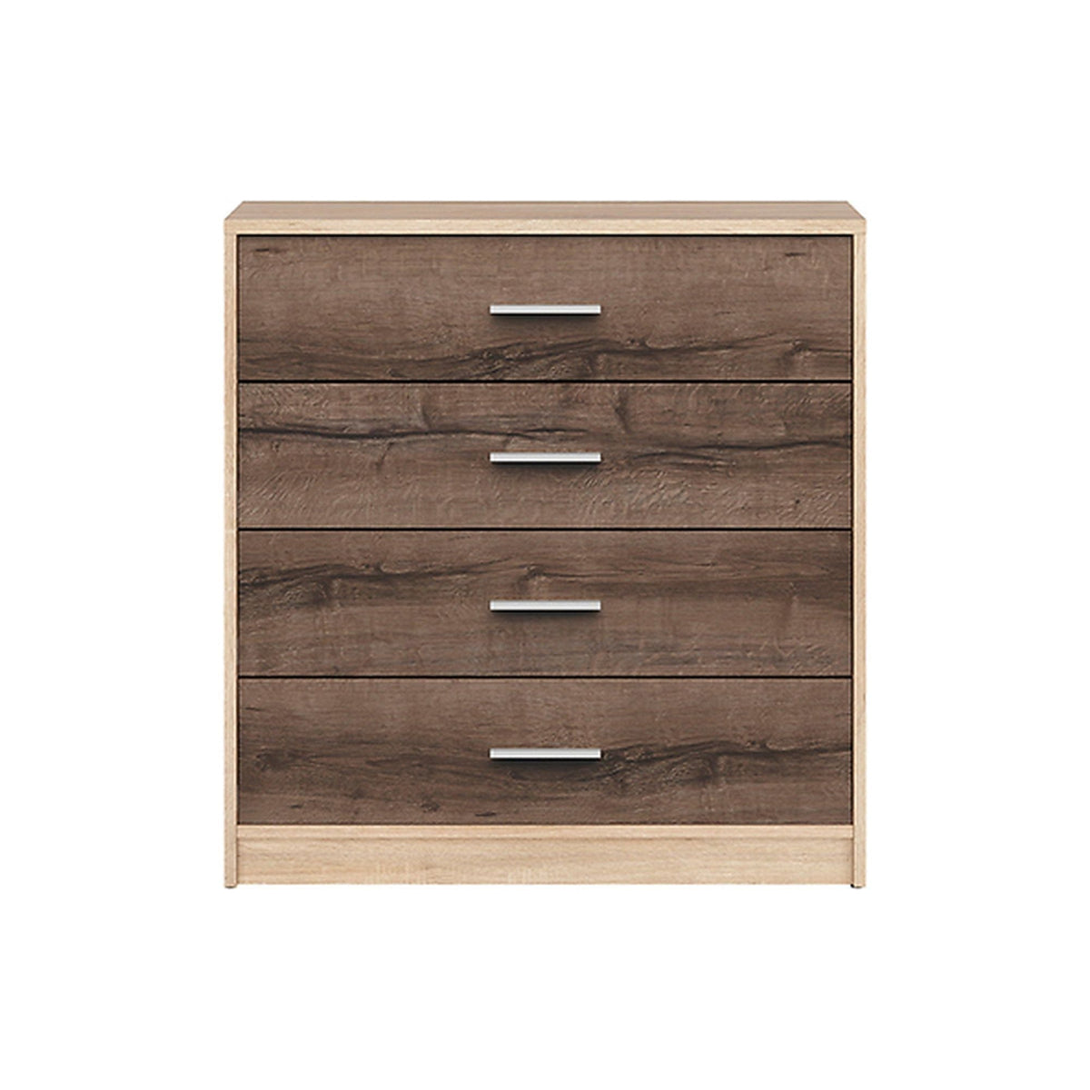 Comoda NEPO PLUS, sonoma/monastery, 80x34x84 cm