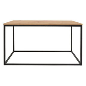 Masuta cafea AROZ, stejar artisan/negru, PAL/metal, 100x69x53 cm