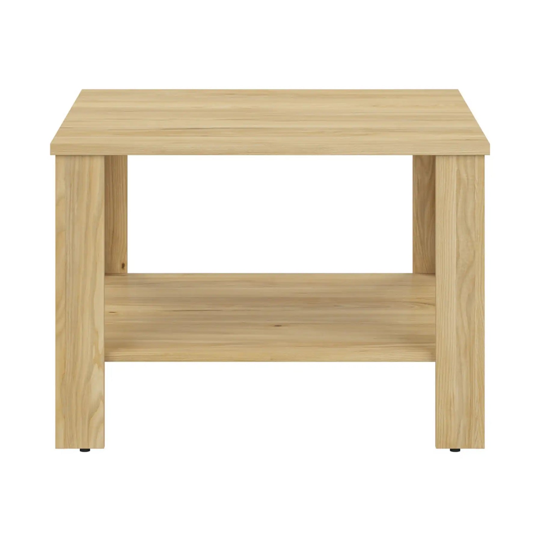 Masuta cafea ODETTE, frasin, PAL, 68x68x48 cm