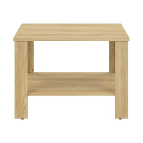 Masuta cafea ODETTE, frasin, PAL, 68x68x48 cm