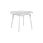 Masa OSLO 3, alb, PAL laminat, 100x100x75 cm