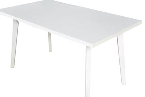 Masa extensibila OSLO 5, alb, PAL laminat, 140/180x80x75 cm