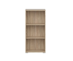 Biblioteca OFFICE LINE, stejar sonoma, PAL, 53x35x114 cm