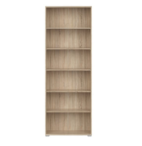 Biblioteca OFFICE LINE 11, stejar sonoma, PAL, 79x35x221 cm