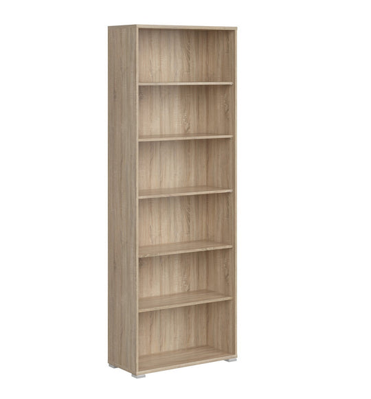 Biblioteca OFFICE LINE 11, stejar sonoma, PAL, 79x35x221 cm