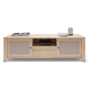 Comoda TV PARILLA, stejar, PAL laminat, 188x42x57 cm