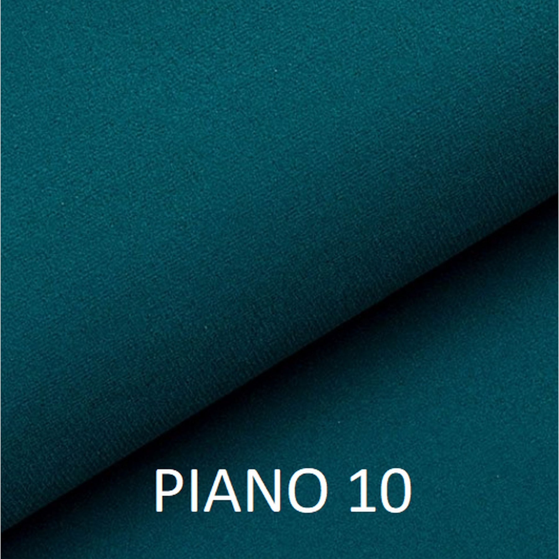 Canapea extensibila Aldo, STOFA DE LUX catifelata turcoaz - Piano 10, 227x106x92 cm