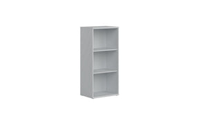 Biblioteca KABI 5, cenusiu, PAL, 53x35x114 cm