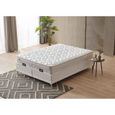 Saltea WINART bej 140×200 cm în decor de dormitor