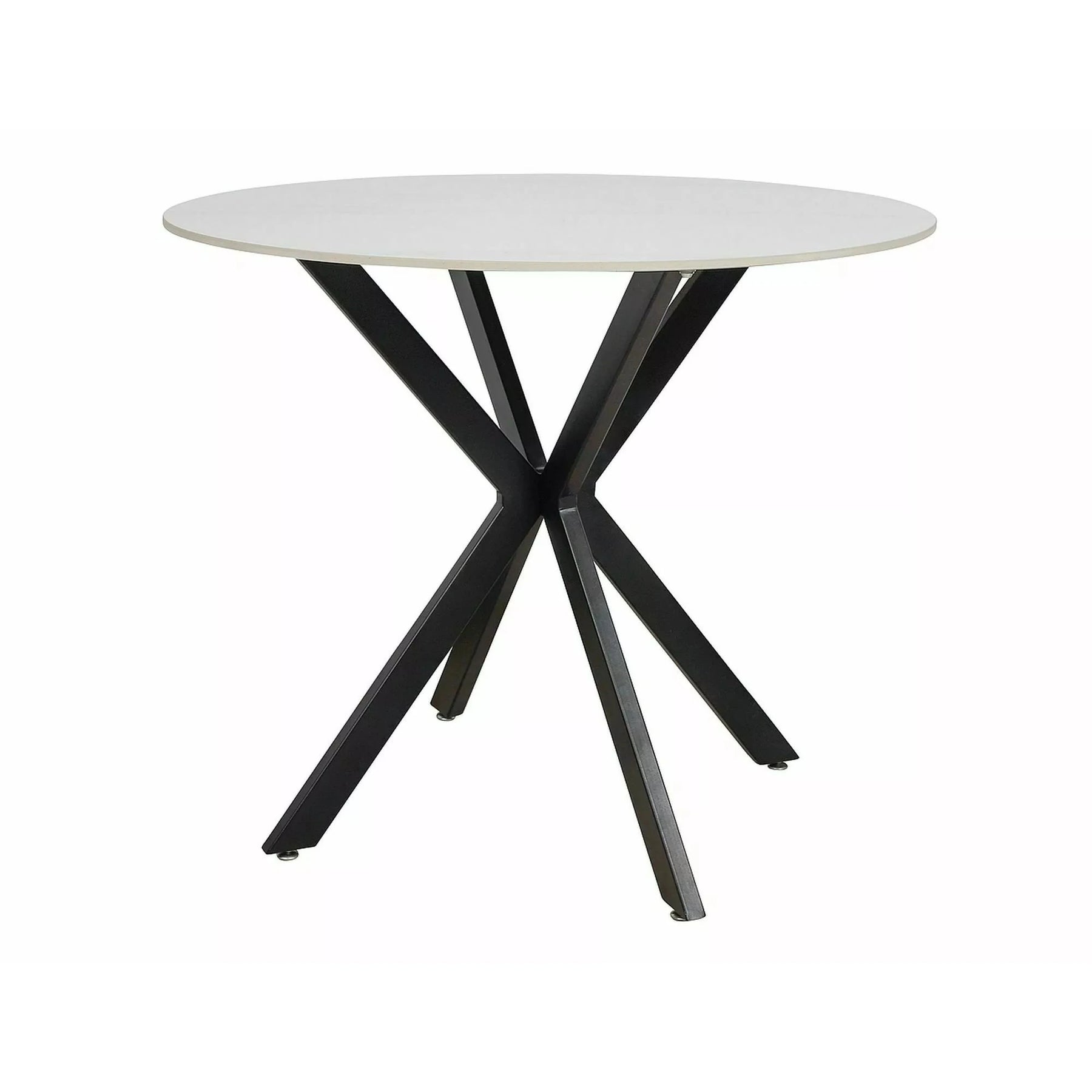 Masa DETROIT OCN-39391, alb/negru mat