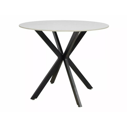 Masa DETROIT OCN-39391, alb/negru mat