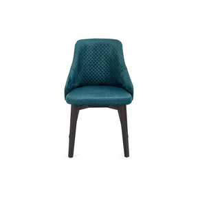 Scaun tapitat TOLEDO 3, verde, 57x56x86 cm