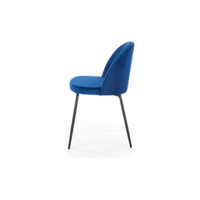Scaun albastru modern K314, 49X50X80 CM - ACAJU 