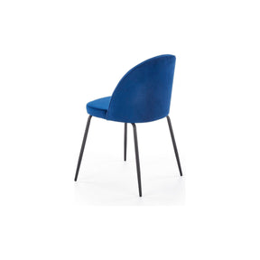 Scaun albastru modern K314, 49X50X80 CM - ACAJU 