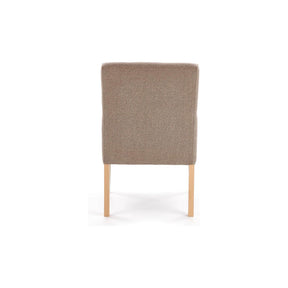 Fotoliu living tapitat Filo, gri, 60x62x92 cm - ACAJU 