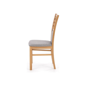 Scaun GERARD 3, gri/stejar honey, 46X55X97 CM