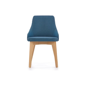 Scaun cu stofa albastru denim tapitat Toledo, 55X51X82 CM