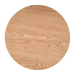 Set 2 masute de cafea MENTONA 2, stejar auriu/negru furniruit/otel, 40/41x59/48 cm