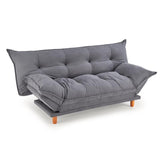 Canapea extensibila PILLOW, gri, stofa - Diljia 14, 190x100/120x85 cm