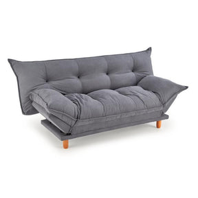 Canapea extensibila PILLOW, gri, stofa - Diljia 14, 190x100/120x85 cm