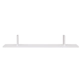 Polita JUNONA LINE, alb, PAL, 100x14x15 cm