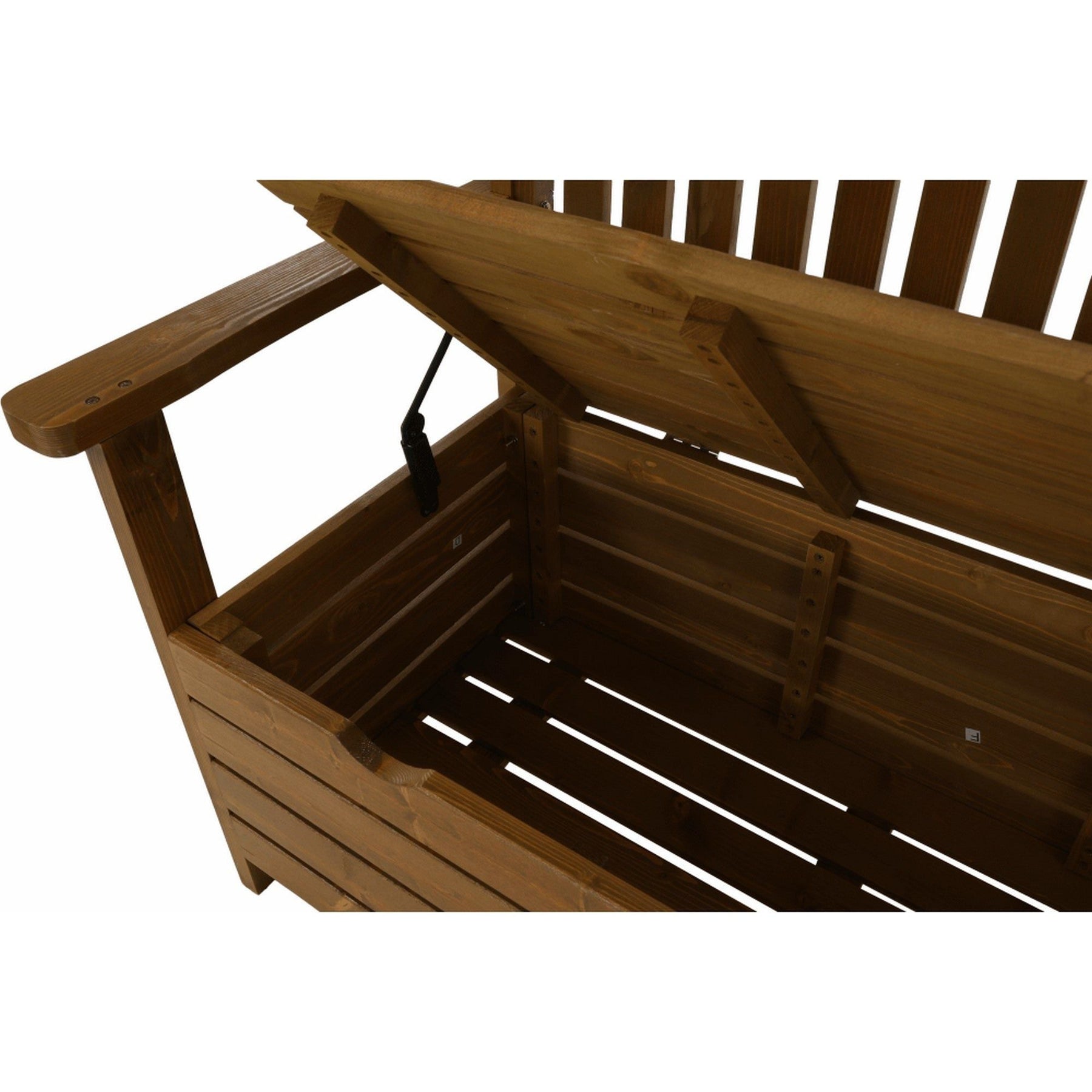 Banca gradina AMULA, lemn, maro, 150x58x88 cm