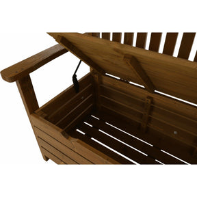 Banca gradina AMULA, lemn, maro, 150x58x88 cm