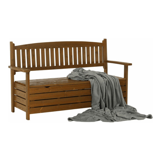 Banca gradina AMULA, lemn, maro, 150x58x88 cm