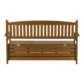 Banca gradina AMULA, lemn, maro, 150x58x88 cm